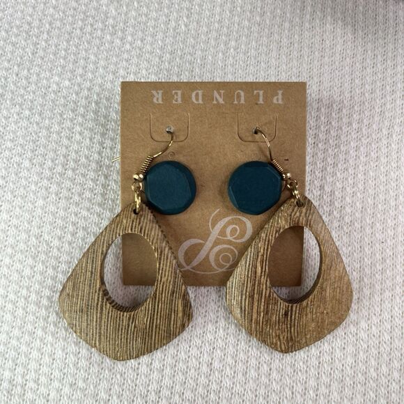 Plunder Design Fashion Jewelry Boutique Boho Necklace Earrings Set New - Picture 9 of 9